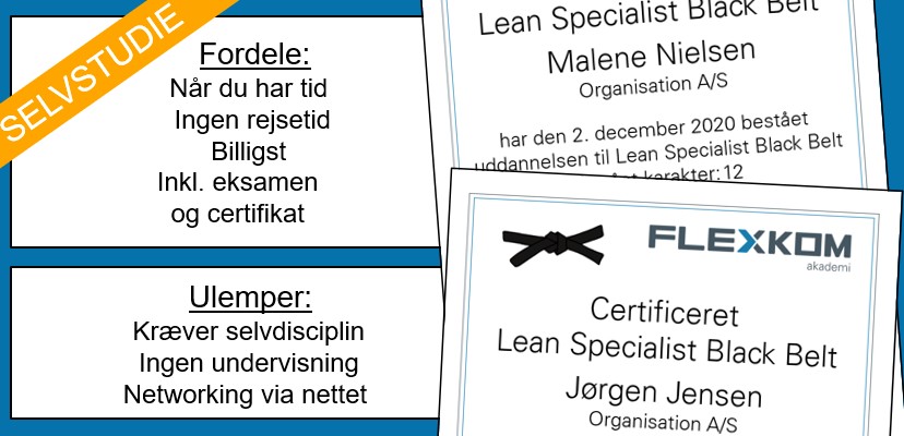 Lean Master Black Belt Certifikat